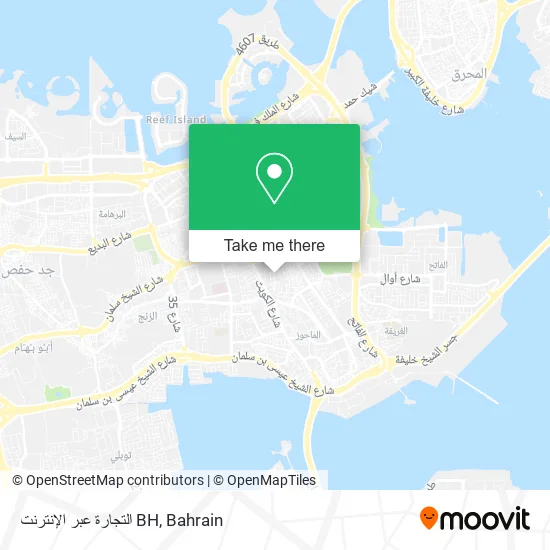 التجارة عبر الإنترنت BH map