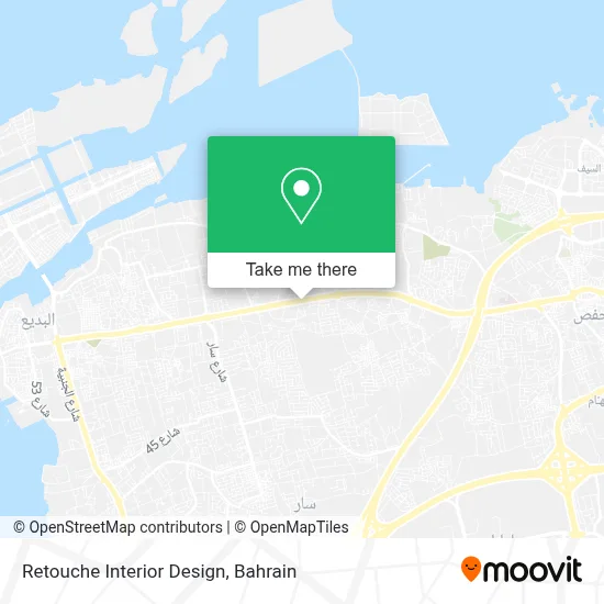 Retouche Interior Design map