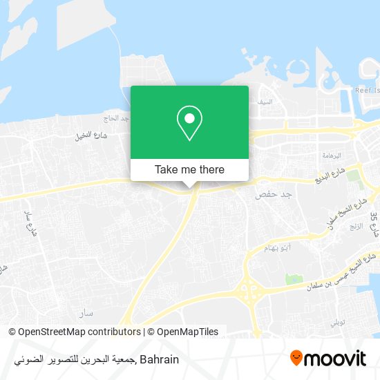 جمعية البحرين للتصوير الضوئي map