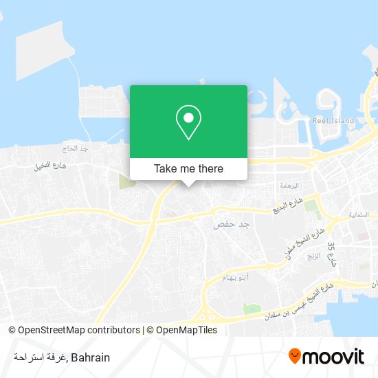 غرفة استراحة map