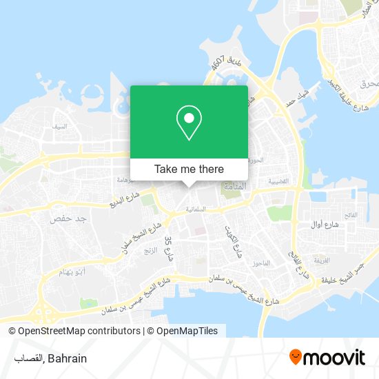 القصاب map