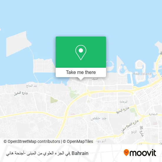 في الجزء العلوي من المبنى -أجنحة هاني map