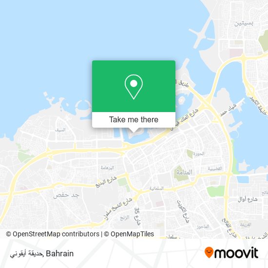 حديقة أيقوني map