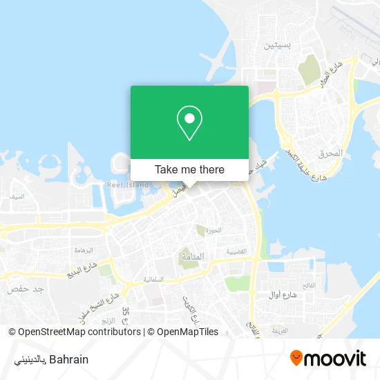 بالدينيني map