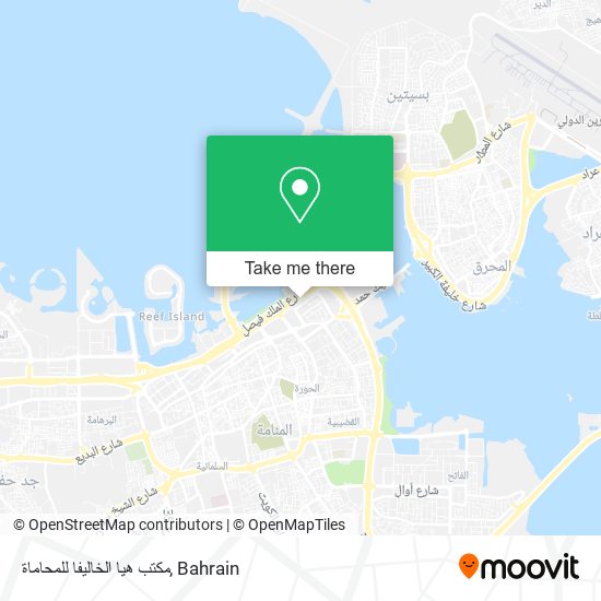 مكتب هيا الخاليفا للمحاماة map