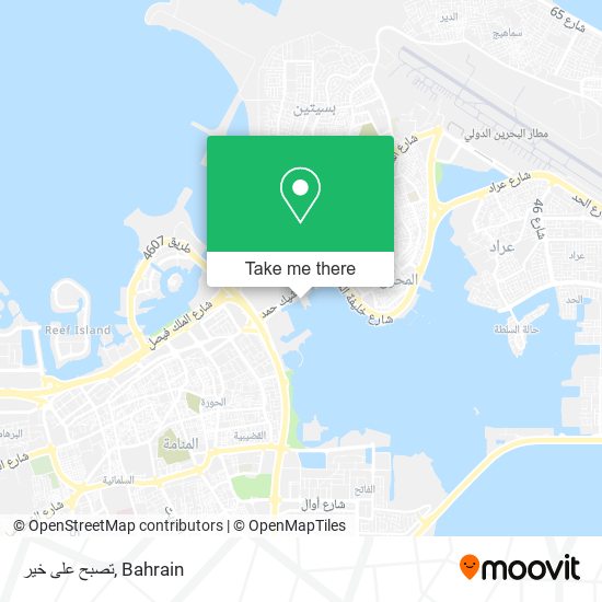 تصبح على خير map