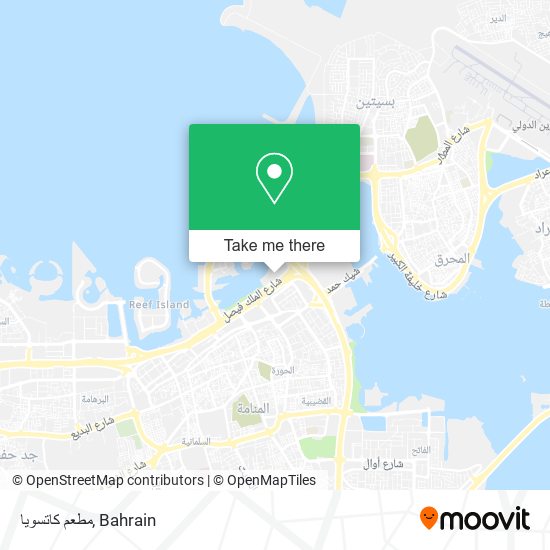 مطعم كاتسويا map