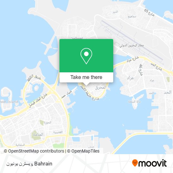 ويسترن يونيون map