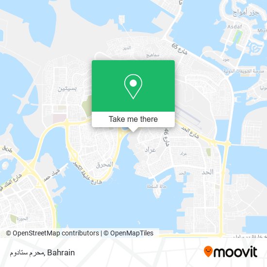 محرم ستادوم map