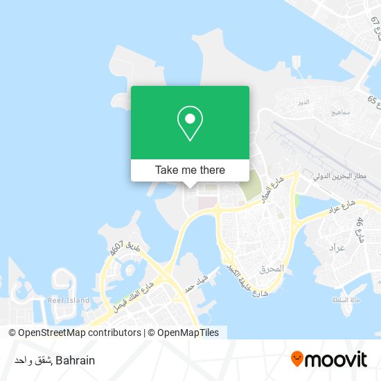 شقق واحد map