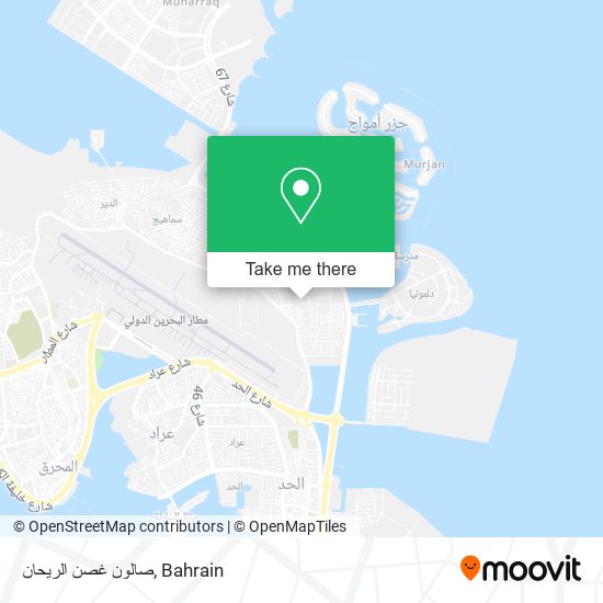 صالون غصن الريحان map