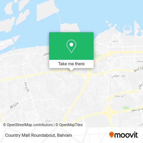 Country Mall Roundabout (دوار كاونتري مول) map