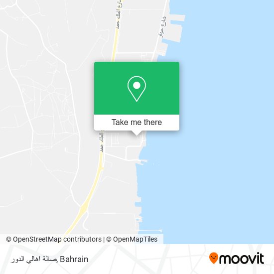صالة اهالي الدور map