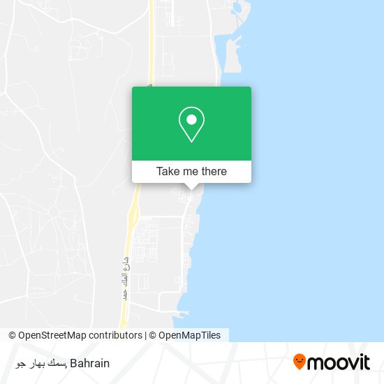 سمك بهار جو map