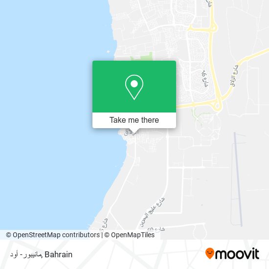 مانيبور- أود map