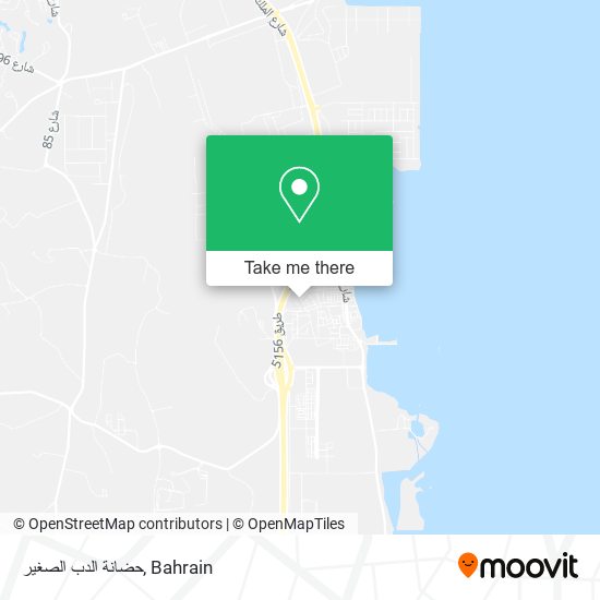 حضانة الدب الصغير map