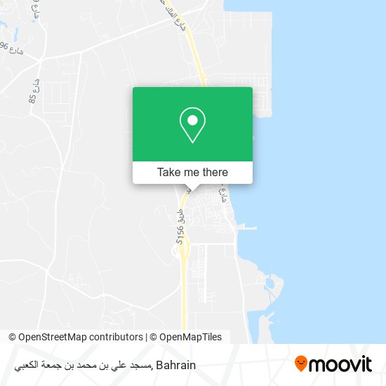 مسجد علي بن محمد بن جمعة الكعبي map
