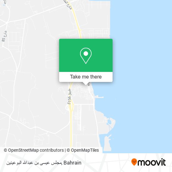 مجلس عيسى بن عبدالله البوعينين map