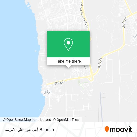 أمين مدون على الانترنت map