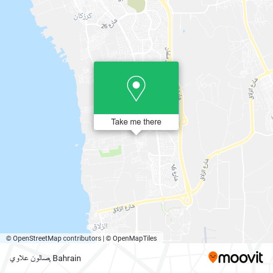صالون علاوي map