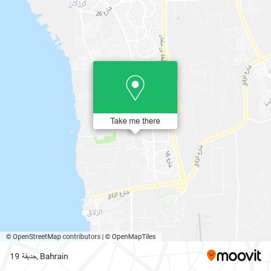 19 حديقة map