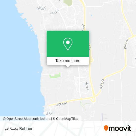 مغسلة آدم map