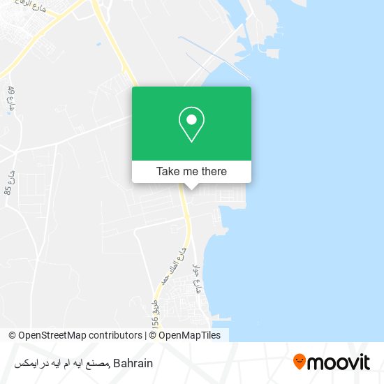 مصنع ايه ام ايه درايمكس map