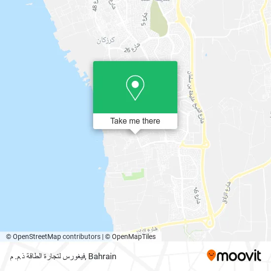 فيغورس لتجارة الطاقة ذ.م. م map