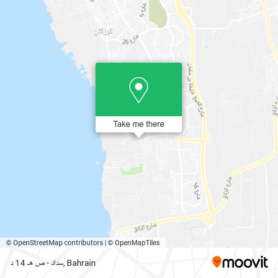 سداد - ص هـ 14 د map