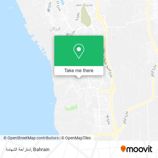استراحة الشهامة map