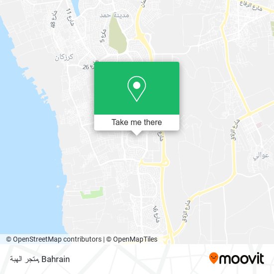 متجر الهبة map