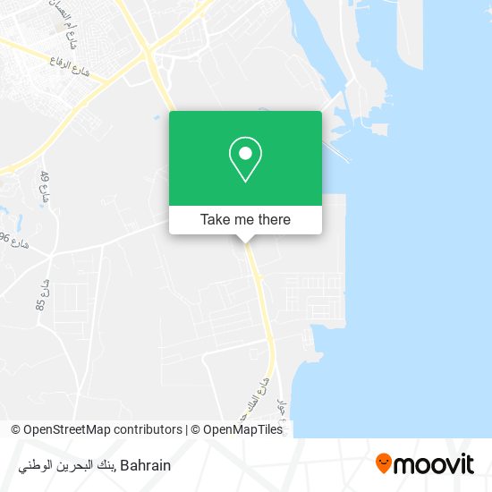 بنك البحرين الوطني map