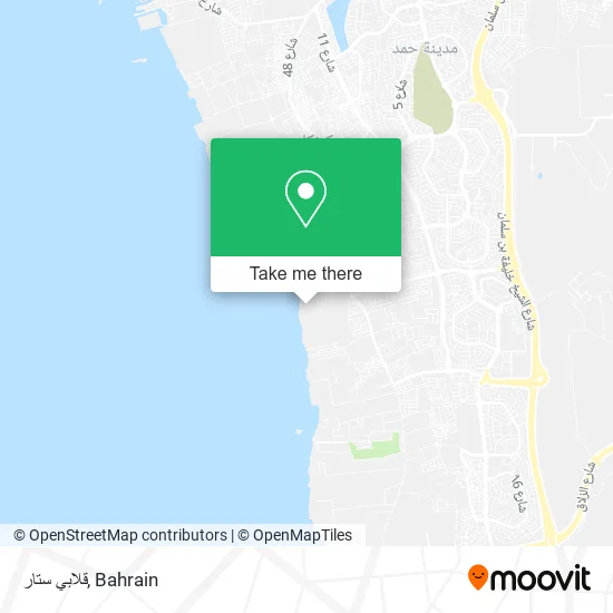 قلابي ستار map