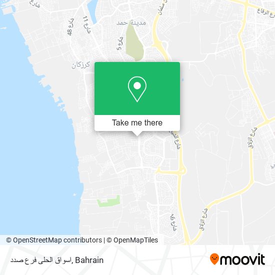 اسواق الحلى فرع صدد map