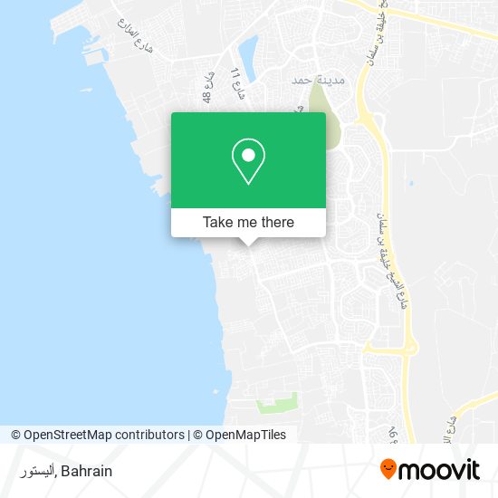 أليستور map