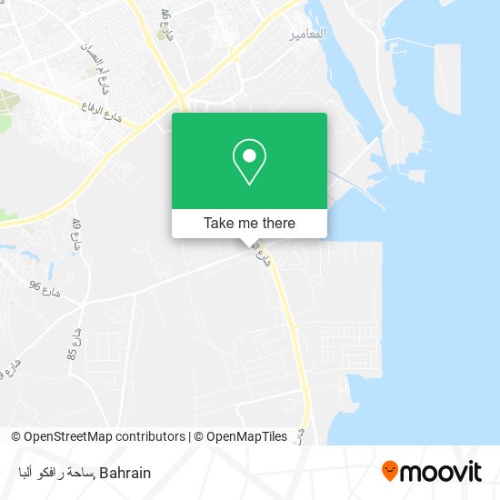 ساحة رافكو ألبا map