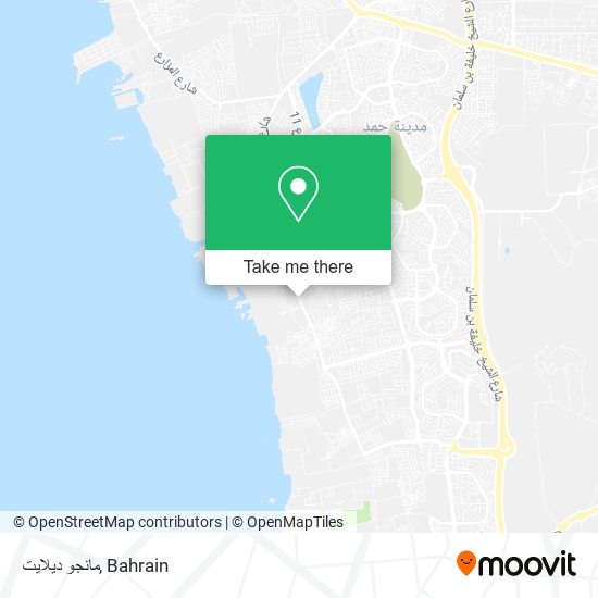 مانجو ديلايت map