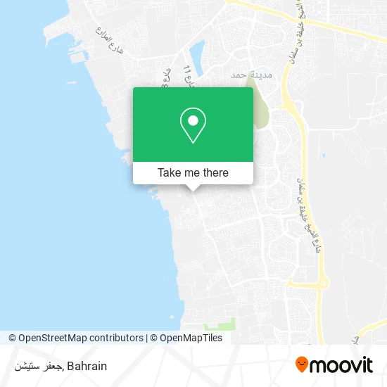 جعفر ستيشن map