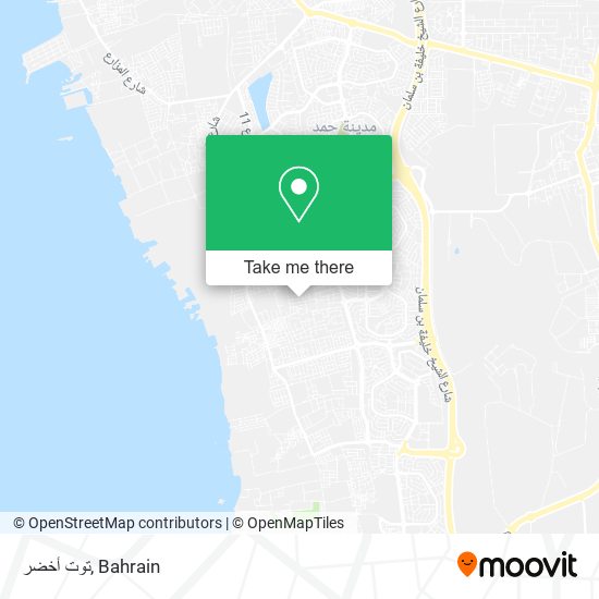 توت أخضر map