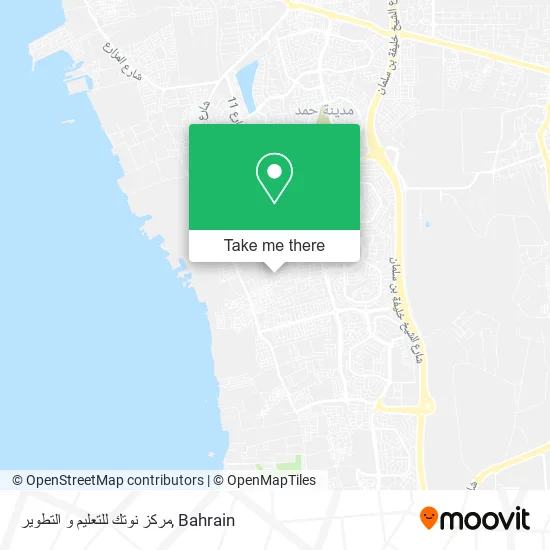 مركز نوتك للتعليم و التطوير map