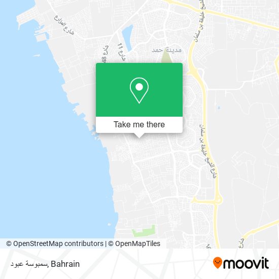 سمبوسة عبود map