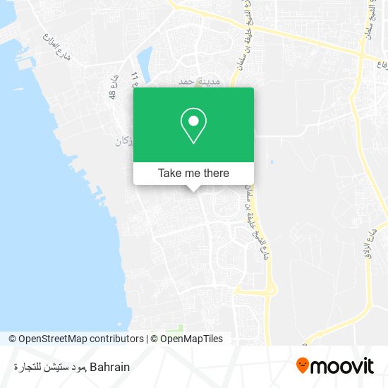 مود ستيشن للتجارة map