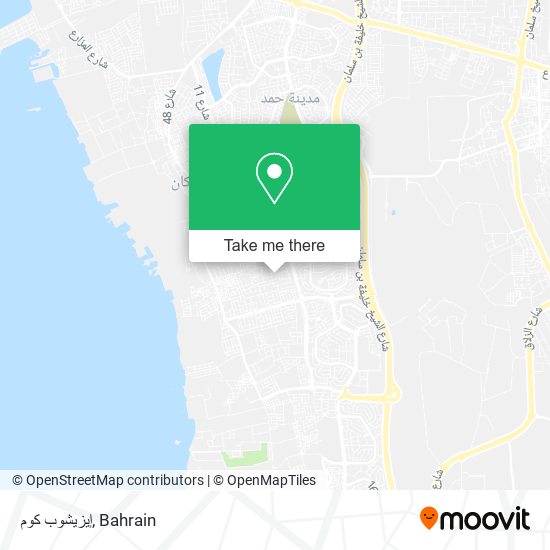 إيزيشوب كوم map
