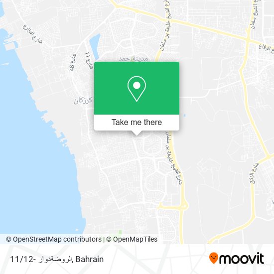 الروضةدوار -11/12 map