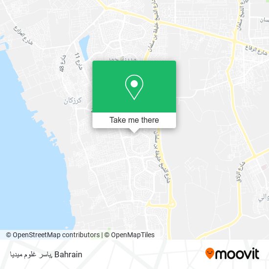 ياسر غلوم ميديا map