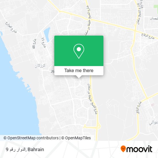 الدوار رقم 9 map