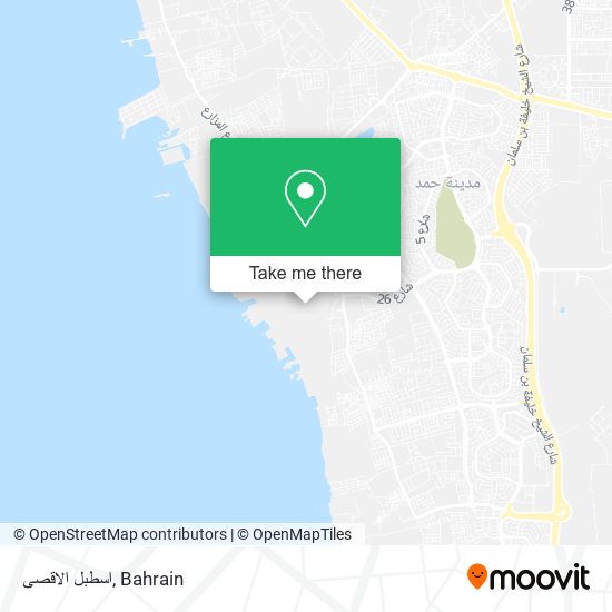 اسطبل الاقصى map