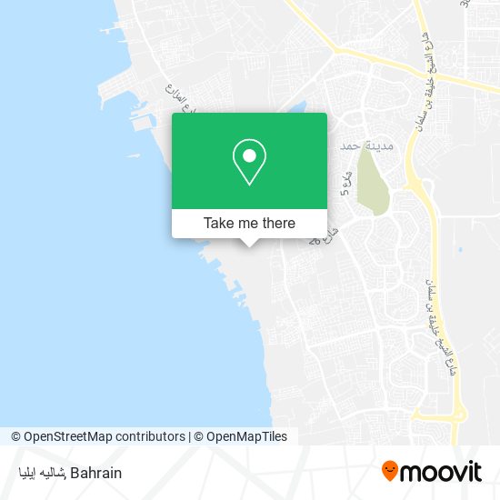شاليه إيليا map