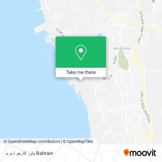 باور كارجو ذ.م. م map