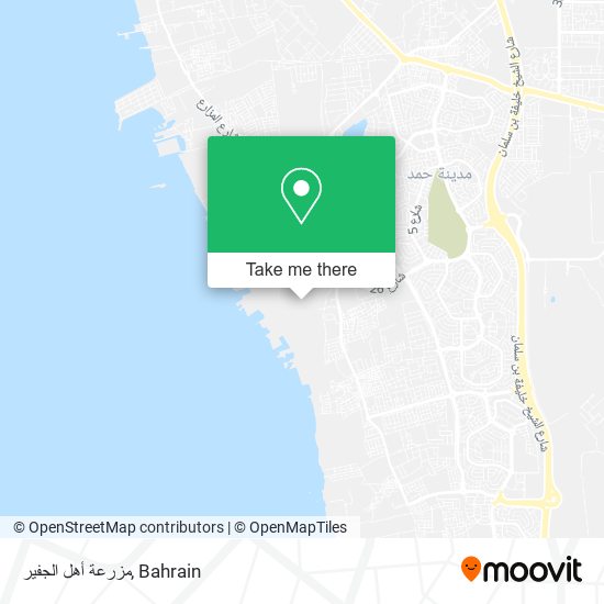 مزرعة أهل الجفير map